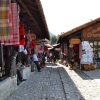 view from the bazaar of Kruja