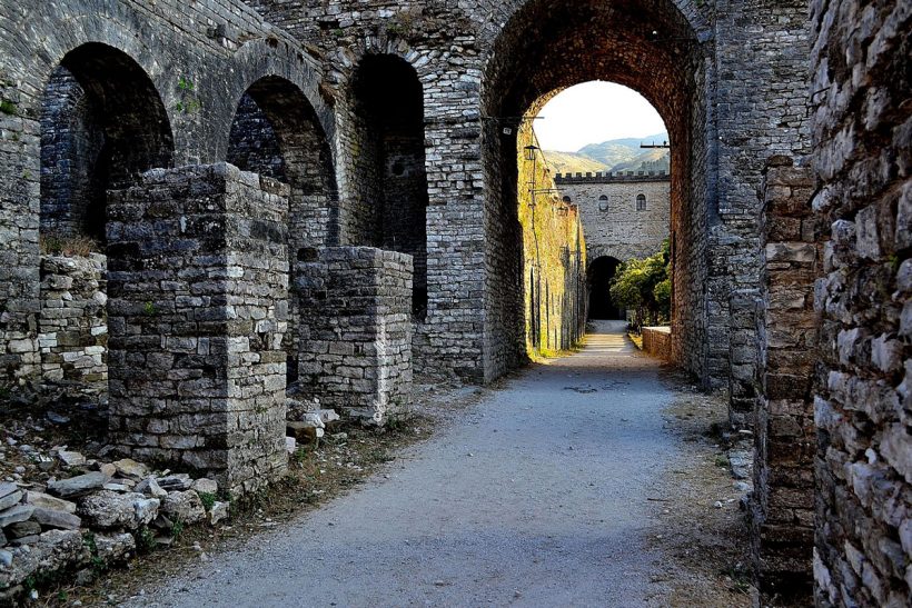 inside the gjirokastra castle