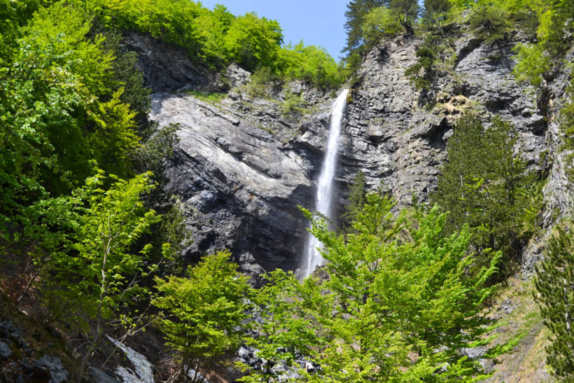 north albania waterfall