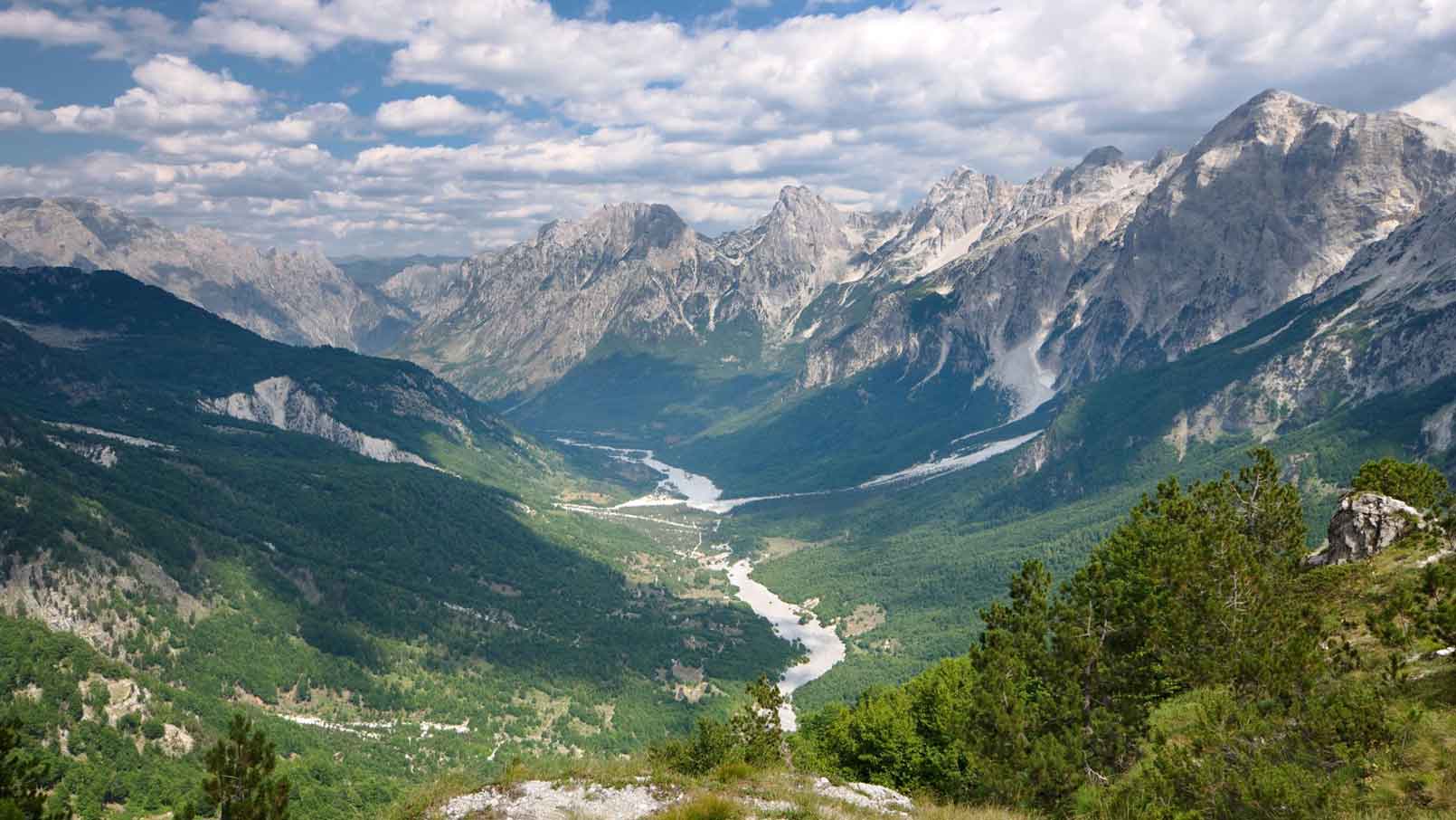 valbona valley, albania