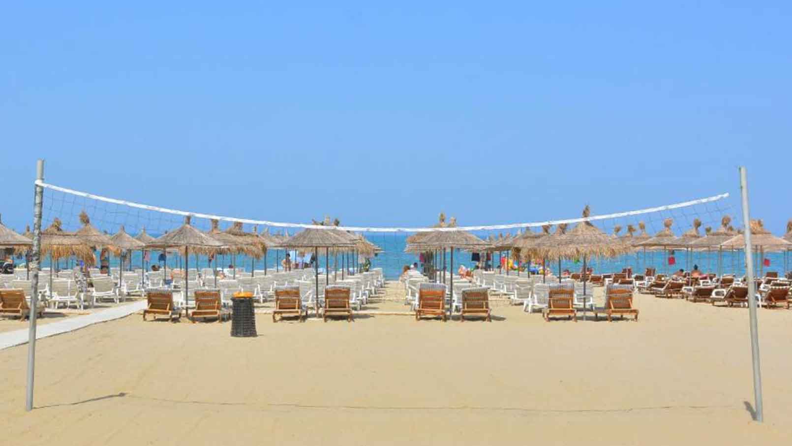sandy beach resort durres golem albania