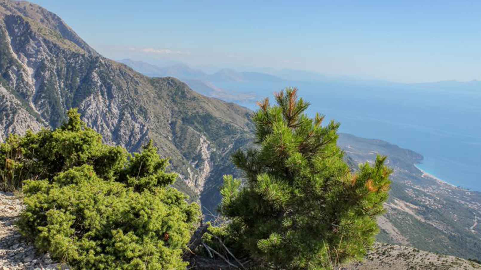 llogara national park, albania, balkan