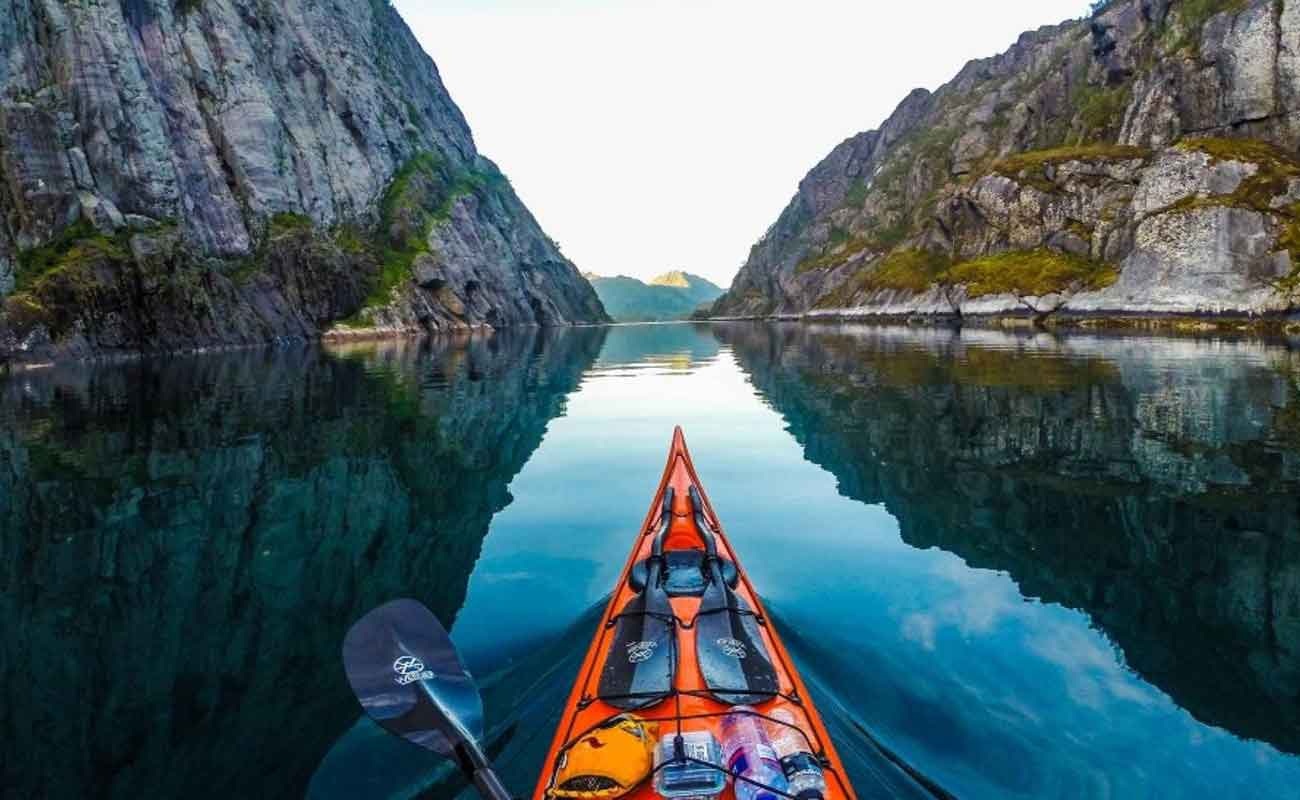 kayaking albania