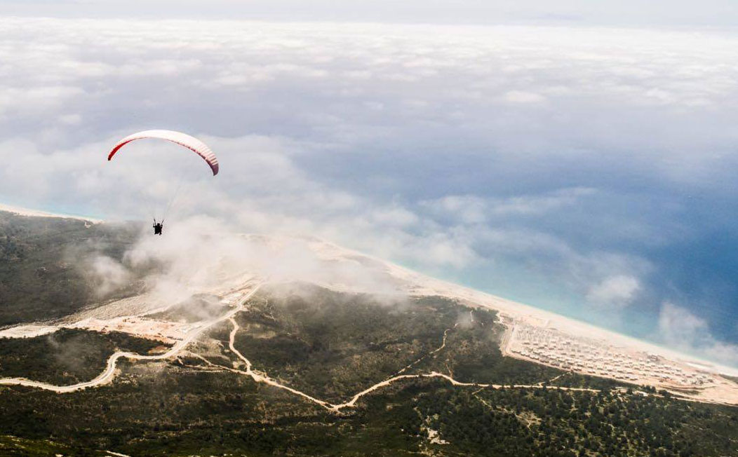 paragliding albania
