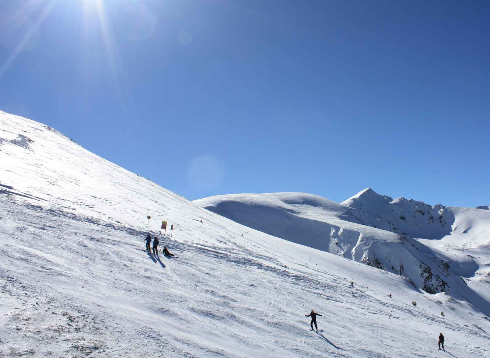 skiing albania